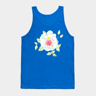 Favorite Rose Watercolor Tank Top